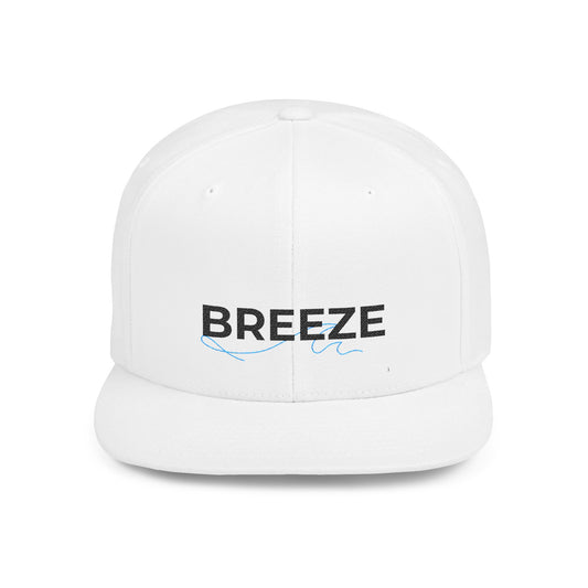 Breeze Wave Flat Bill Snapback