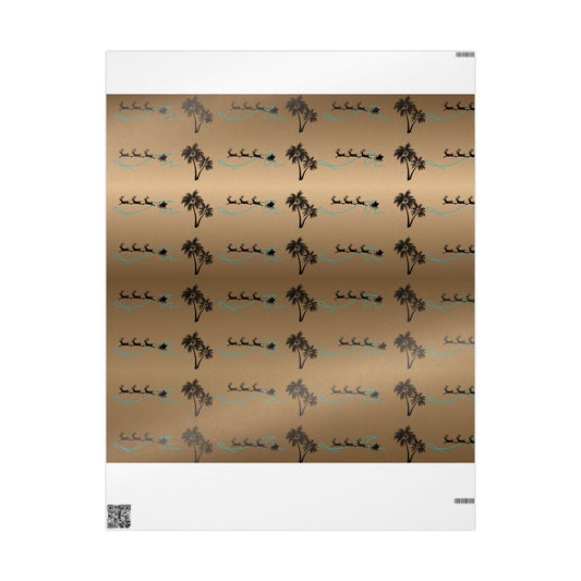 Holiday in Paradise Wrapping Paper