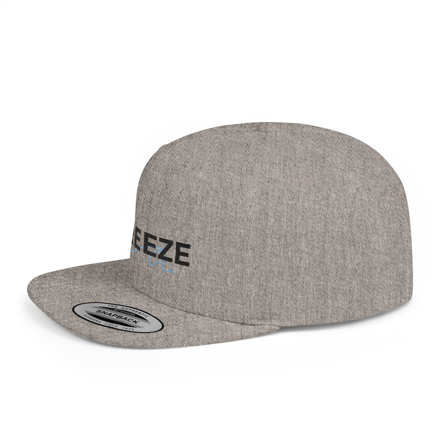 Breeze Wave Flat Bill Snapback