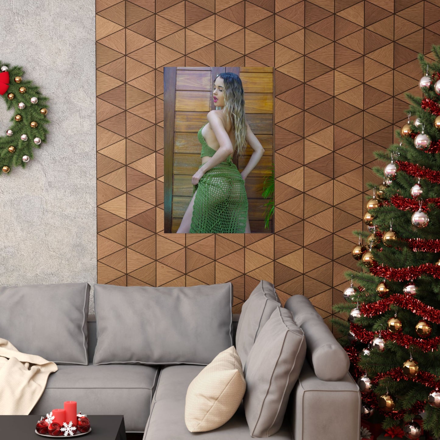 Caught You Looking Full Color Collector Poster