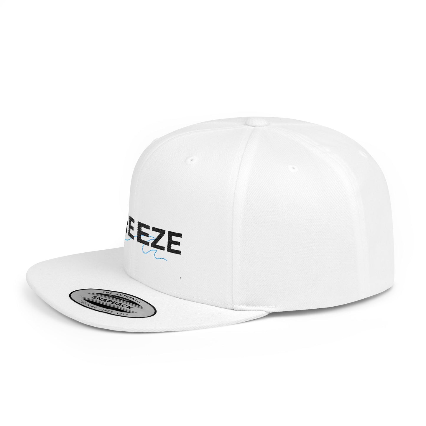 Breeze Wave Flat Bill Snapback
